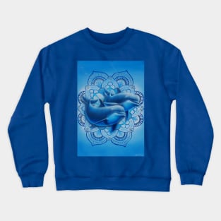 Dolphin Mandala Crewneck Sweatshirt